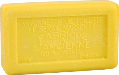 Savon De Marseille (Marseilles Soap) - Mimosa Soap Bar 150g - Handcrafted Pure French Soap