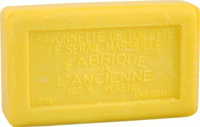 Savon De Marseille Marseilles Soap - Mimosa Soap Bar 150g - Handcrafted Pure French SoapB00ADDHLBA