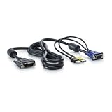 HP(旧コンパック) KVM スイッチ(1x4)用 USBケーブル 2本 AF613Aの画像