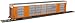 BNSF Gunderson Multi-Max Auto Rack #696248 HO Scale