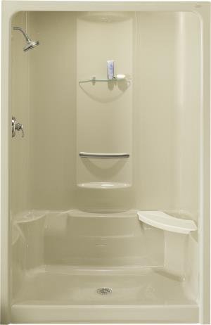 60 X 36 Acrylic Shower Sonata White