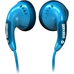 Maxell CB-BLUE Color Buds Earbuds. Blue
