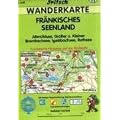 Fr�nkisches Seenland 1 : 35 000. Fritsch Wanderkarte: Altm�hlsee, Gro�er und Kleiner Brombachsee, Igelsbachsee, Rothsee. Touristische Hinweise auf der R�ckseite