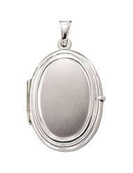 Genuine Ibiza 14K White Gold Oval Shaped Locket 22.25X17.25 mm Grams 2.5.100% Satisfaction Guaranteed.