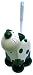 Ceramic Black & White Kitty Cat Themed Toilet Bowl Cleaning Brush Decorative Set image 1