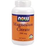 Magnesium Citrate 200 mg 250 Tablets