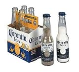 2 Corona Salt and Pepper Caps, Make Your Own Coronita Shakers