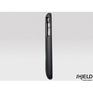 SHIELD Apple 3G 3GS iPhone Shield Polycarbonate Slim Fit Case + Microfiber Cleaning Cloth - (Black)