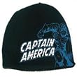 Marvel Comics Captain America Reversible Printed Knit Beanie Hat