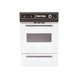 Summit WTM7212KW 24 Single Gas Wall Oven with Oven Window, Broiler Door, Electronic... by Summit