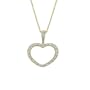 14K Yellow Gold Diamond Necklace (0.15 ctw, GH, SI1)