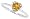 0.58Ct Heart Shaped Citrine and Diamond Ring in 10Kt White Gold-5