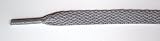 Footgalaxy High Quality Flat Laces For Boots And Shoes, 54, Silver