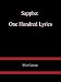 Search : Sappho: One Hundred Lyrics