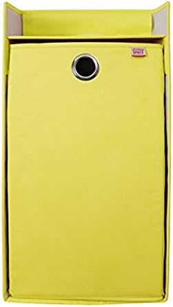 Inthispace Nursery Laundry Hamper Storage Bin, Yellow