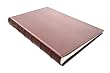 European Leather Photo Album with Archival, Acid Free Paper
