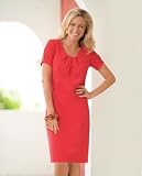 TravelSmith - Women's Short-Sleeved Inverted Pleat Dress
