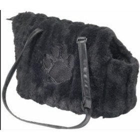 East Side Shoulder Strap Pet Travel Carrier Black 16#