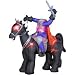 7.5FT - Gemmy Halloween Airblown Inflatable - Headless Horseman