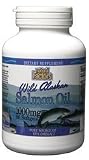 Natural Factors Wild Alaskan Salmon Oil 1000mg Softgels, 180-Count