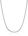 Amazon Collection Sterling Silver Round Snake-Chain Necklace