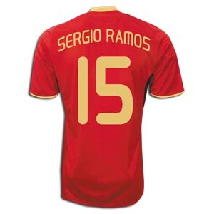 Spain National Team 2009-10 SERGIO RAMOS