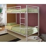 Bunk Bed - Twin / Twin Size Bunk Bed in White - Coaster