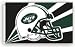 New York Jets NFL Helmet Design 3'x5' Banner Flag by Fremont Die