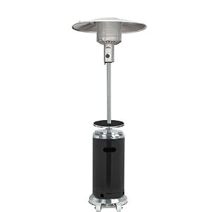 AZ Patio Heater Stainless Steel and Black with Table – 87 in.