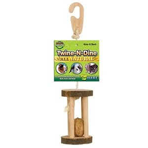 Ware-Natural-Wood-Twine-N-Dine-Nuts-and-Bark-Small-Pet-Chew-Toy