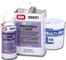 SEM Professional Grade Tintable Truck Bed Liner Kit