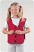 Multi-Task Dressing Vest Child Vest, Dimensions:14