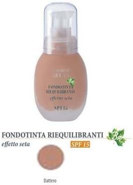 Helan I Colori Paraben Free, Nickel Tested, Vegan and Preservative Free Rebalancing Foundation - Mattifying Eliminating the Need for Powder (Dattero (Italian for Date))