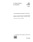 ISO 11168:1995, Socket wrenches for spark- and glow-plugs