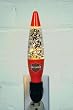 8" Harley-Davidson Orange Sparkling Metal Night Light