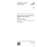 ISO 15859-7:2004, Space systems - Fluid characteristics, sampling and test methods - Part 7: Hydrazine propellant