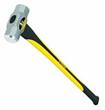 Truper 30928 6-Pound Sledge Hammer, Fiberglass Handle with Rubber Grip, 36-Inch