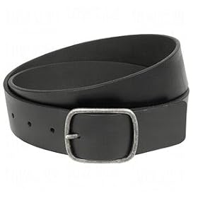 Ashworth Mens Square Cut Single Prong Leather Belts by