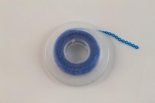 Dental Orthodontic Elastic Chain. 1 Spool. Short. Blue. by Tecnident