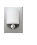 Steinel 656713 Sensorleuchte IP44 Glas silber