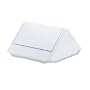 Trash Container Lid, for 9666, Swing Top, White SAF9664WH