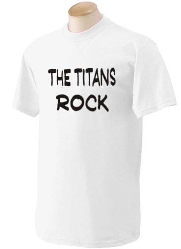  The Titans Rock Adult Short Sleeve T-Shirt In Various Colors & Sizes