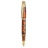 Waterford Pallas Tortoise Resin Fountain Pen Medium Nib