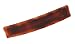 Caravan European Handmade Tortoise Shell Barrette With Valance Border Design