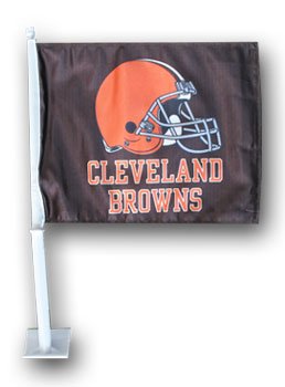 Cleveland Browns - NFL Car Flag (Cleveland)