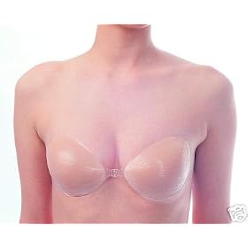silicone silicon self adhesive nubra bra backless cup A B C D
