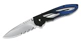 Buck one Hand Knife, Steel 420 HC, skelet Aluminium-Handle