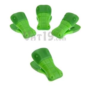 AnimalHouse Gator Fridge Clip Set 63 394 by Boston Warehouse