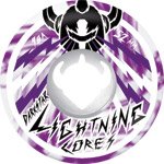 Darkstar Lightning Core Purple Marble 54mm Skateboard Wheels (Set Of 4)