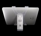 Produkt-Bild: Stand / Standfu&szlig; / St&uuml;tze / St&auml;nder aus transparentem Kunststoff f&uuml;r Apple iPad Marke Incutex